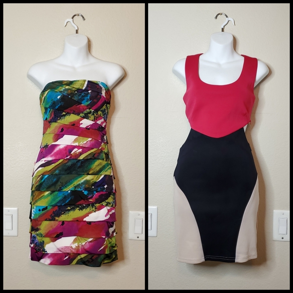 Hot Mini Dress Bundle Set Sz M